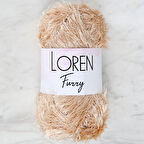 Leyloş Furry Bej El Örgü İpi - Rf100