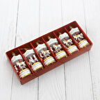 Dekoratif 6'lı Beyaz Mini Atlı Karınca