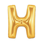 Altın Sarısı Folyo Harf Balon 1 Metre
