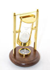Pirinç Pusulalı Kum Saati Model 2