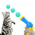 Peluş Top Atan İnteraktif Kedi Oyuncağı