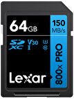 LEXAR 64GB LSD0800P064G-BNNNG SDXC 150MB/S READ C10 V30 U3