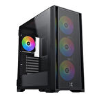 Xigmatek EN47046, Master X II Pro, 750W, Mesh Panel, Tempered Glass, ARGB, ATX GAMING KASA