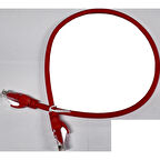  AC-602-0025/R 25CM UTP CAT6 PATCH KABLO KIRMIZI Cu, LSZH AWG 26/7