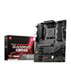 B550 GAMING GEN3 AM4 DDR4 4400(OC) HDMI DVI-D M2 USB3.2 ATX(BLK)