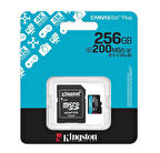 Kingston 256GB mSDXC CanvasGo+ 200MB SDCG4/256GB