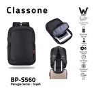 BP-S560 15.6" Perugia Serisi Wtx Pro Sırt Çantası Siyah