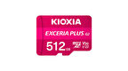512GB KIOXIA EXCERIA PLUS G2 SDXC 4K 100/MB/s LMPL2M512GG2