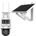 HILOOK PTZ-N2C400I-K/4G/C09S20, 4Mpix,  2.8mm, 30Mt Gece Görüşü, Dahili Mikrofon, PIR+RADAR,  4G, Solar  PT IP Kamera