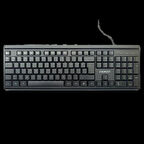  KB-741F, USB Kablolu, Türkçe F,  2 metre Bakır Kablolu, Standart Klavye (Siyah)