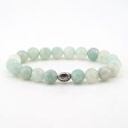 GERÇEK AMAZONİT DOĞAL TAŞ KADIN BİLEKLİK B825