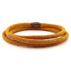 3 SIRA DOLAMA BRONZ MANYETİK MIKNATISLI ERKEK BİLEKLİK BT351