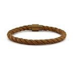 TABA KAHVE BRONZ MIKNATISLI HALAT ERKEK BİLEKLİK BT417