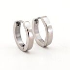 Solfera PARLAK ÇELİK 16mm DIŞ ÇAPLI HALKA ERKEK KÜPE E671