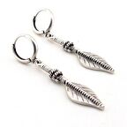 Solfera SALLANTILI YAPRAK ŞEKİLLİ ÇİFT KADIN KÜPE E726