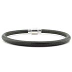 HAKİ YEŞİL ORJİNAL DERİ METAL KLİPS ERKEK BİLEKLİK M025C