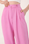 	Keten Karışımlı Kore Model Palazzo Pantolon