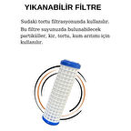10'' Yıkanabilir Plastik Tortu Su Arıtma Filtresi