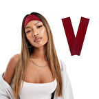 Salvia Dione 2' li Spor Kadın Erkek Saç Bandı Seti - Elastik Kaymaz İnce Ter Emici Esnek Genç Saç Bandı Bandana - Kadın Makyaj Yüz Yıkama Koşu Fitness Yoga Pilates Bisiklet İçin Saç Bandı Taç - Kadın & Erkek Atletik Egzersiz Ter Bandı Seti Bordo