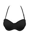 Kadın Boyundan Askılı Destekli Sütyen Siyah 7042 Ivonne