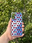 Samsung Galaxy S21 Plus Uyumlu Aynalı Uğur Böceği Desenli Darbe Kamera Korumalı Silikon Telefon Kılıfı