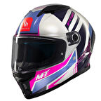 MT Stinger 2 FF126 Tron C8 Gloss Full Face Motosiklet Kaskı