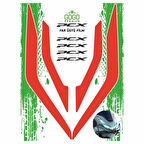 Gogo Far Üstü Film Kırmızı 002 - Honda PCX (2021-2024)