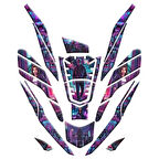 Gogo Tank Pad Full Set 015 GTA (26 parça) - Honda PCX (2021-2024)