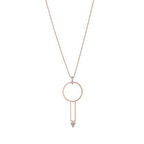 0.09 Karat Pırlanta Trend Kolye