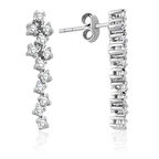 0.74 Karat Pırlanta Küpe