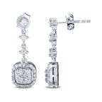 0.55 Karat Pırlanta Trend Küpe