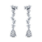 0.32 Karat Pırlanta Trend Küpe