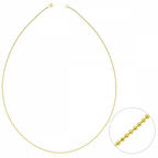 55 Cm Altın Top  Zincir