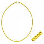 50 Cm Altın Kare Spiga Zincir