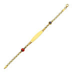 Altın Çocuk Bileklik UğurBöcekli