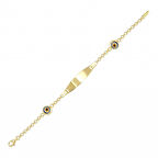 Altın Çocuk Bileklik Nazar Boncuklu