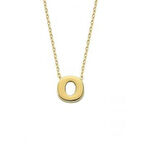 Altın O Harfli Taşsız Kolye