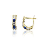 Altın Çocuk J Küpe