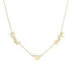 Altın Aile İsimli Kolye