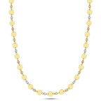 Altın Zincir Dorikalı ve Pullu 60 cm