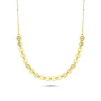 Pullu Altın Kolye 42 Cm 14K Gold