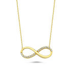 Sonsuzluk Altın Kolye 2,00 Cm