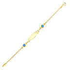 Altın Çocuk Künye Nazarlı