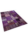 Eskitme El Dokuma Patchwork Halı 160 X 230 Cm 5916