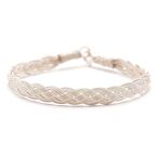 Kazaziye El Sarması Gümüş Bileklik 152