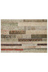 Klasik Modern Patchwork Eskitme Halı 160 X 230 Cm 6000