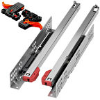 Samet Ultimade Kısmi Açılım Frenli Ray 40 Cm - Mandal Dahil