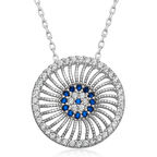 925 Ayar ​Gümüş Nazar Kadın Gümüş Kolye