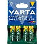 4'Lü Set 2100Mah Aa Şarj Edilebilir Pil