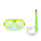 Şnorkel Maske Şnorkel Set Yeşil